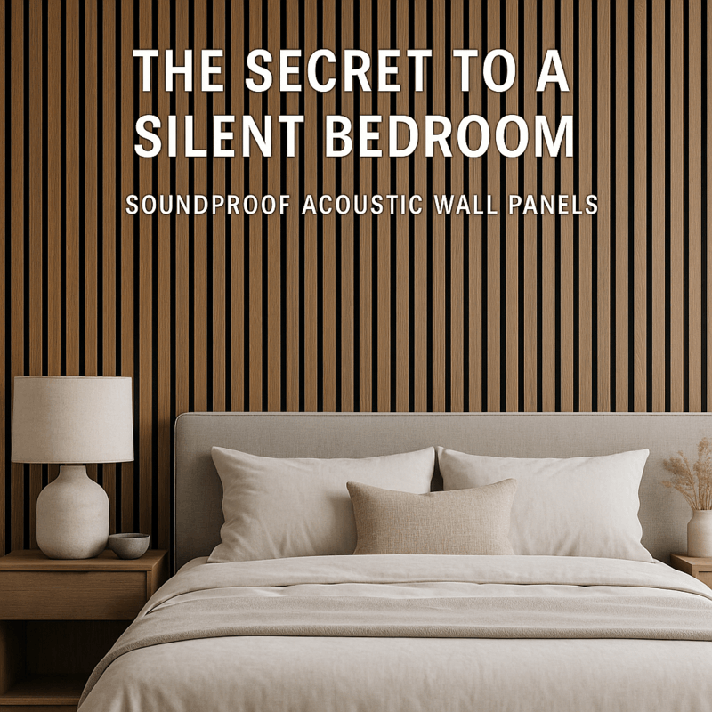 The Secret to a Silent Bedroom: Soundproof Acoustic Wall Panels