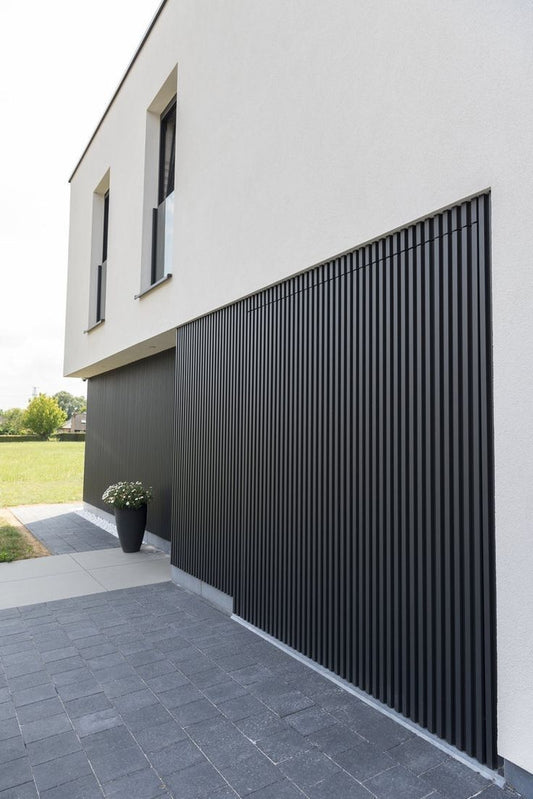 Exterior Slat Wall Panels | Black