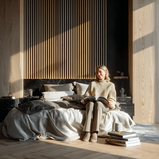 Wooden Wall Panel | Natural Oak | Luxury 3-sided Wood Veneer