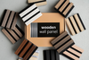 Free sample box | Acoustic slat wall panel | 6  panels per box