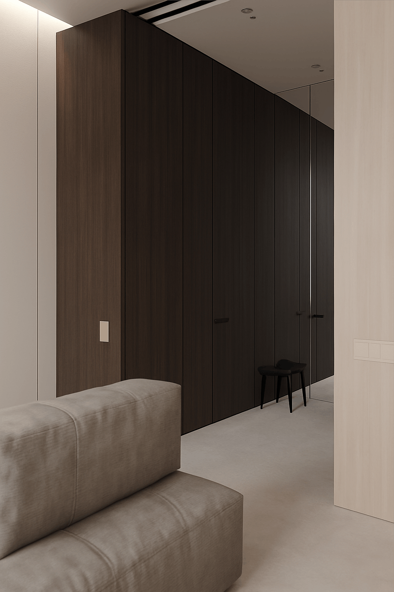 Luxury wall panel | Dark Brown