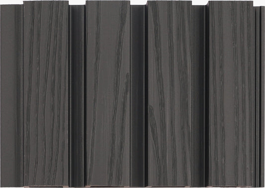 Exterior Slat Wall Panels | Black