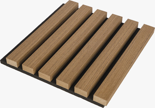 Wooden Wall Panel | Dark Walnut | Luxury 3-sided Wood Veneer