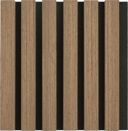 Wooden Wall Panel | Dark Walnut | Luxury 3-sided Wood Veneer